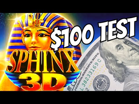 SPHINX 3D 💵 $100 ATTEMPT ON THIS SLOT! Slot Machine Bonus (IGT)
