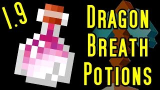 Minecraft 1.9 Update DRAGON'S BREATH & Potions of Lingering