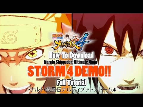 Naruto Storm 4 Demo Gameplay