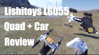 Lioys L6055 Flightdrive Review - 2-In-1 Drone Car Quadcopter