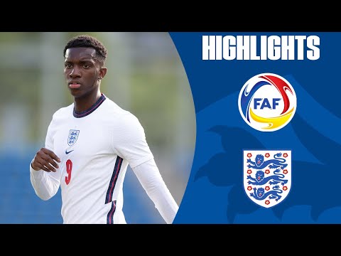 Nketiah Equals Goal Record As Young Lions Draw | Andorra U21 3-3 England U21 | Official Highlights