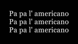 We no speak americano (lyrics)