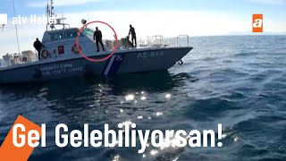 Türk balıkçı Yunan askerine karşı! @atvhaber