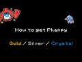 How to get Phanpy in Pokemon Gold/Silver/Crystal [#231]