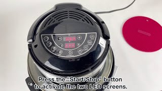 How To Program The Zavor Air Fryer Lid Time & Temperature