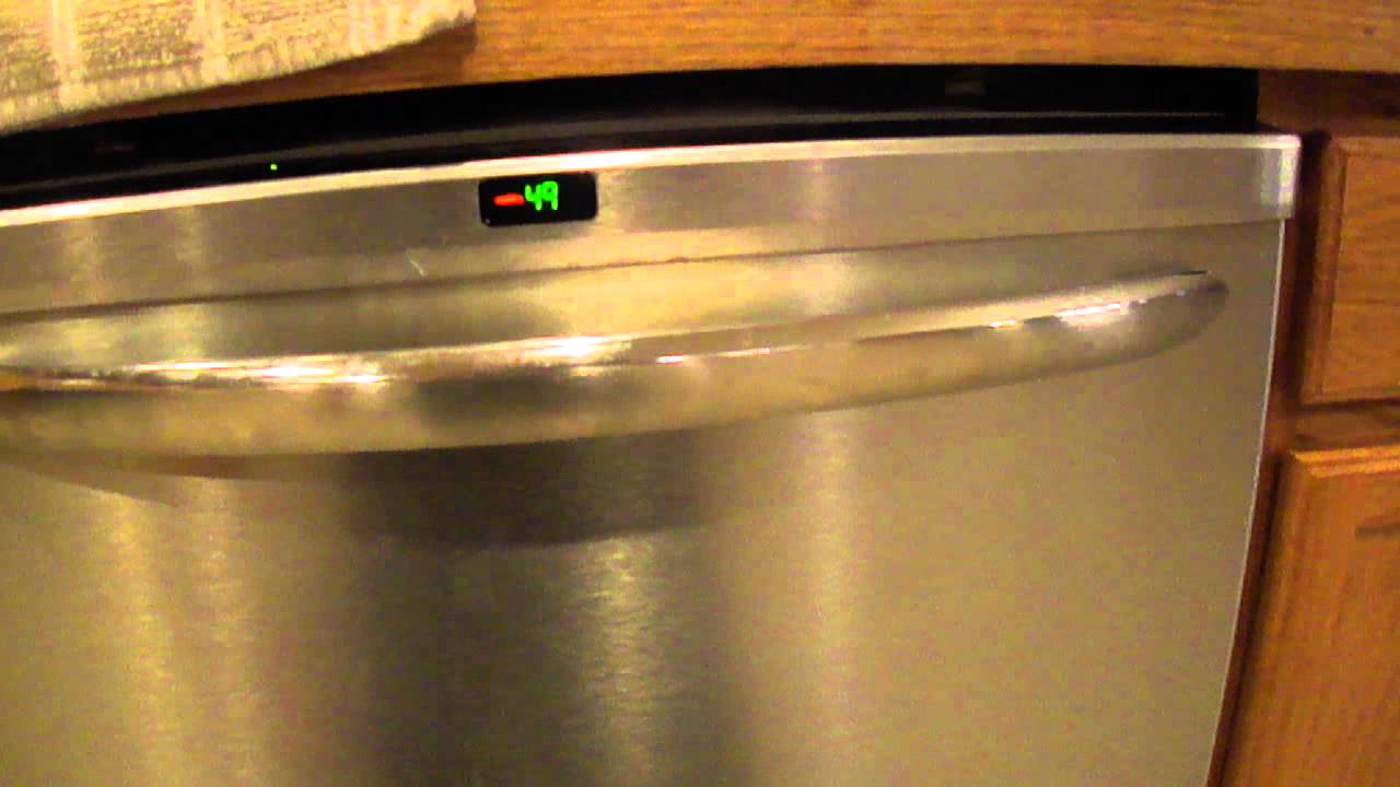 Frigidaire Gallery Series Dishwasher - YouTube