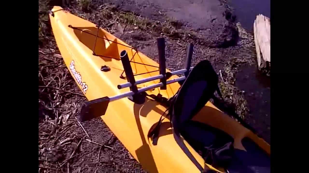 motorized Kayak, Island Hopper review - YouTube