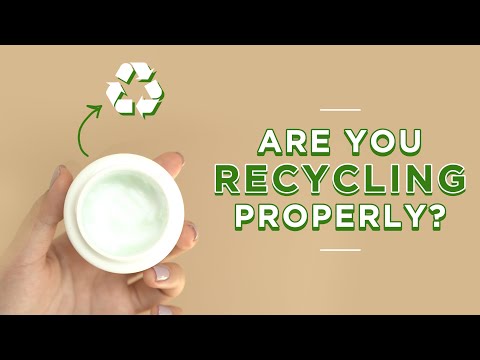 â»ï¸HOW DO I RECYCLE MY BEAUTY PRODUCTS? â¢ Tips for Recycling & Creating a More Sustainable Routine - YouTube