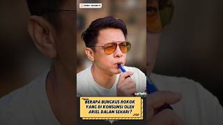 Habis Berapa Bungkus Rokok Ariel Dalam Satu Hari ?