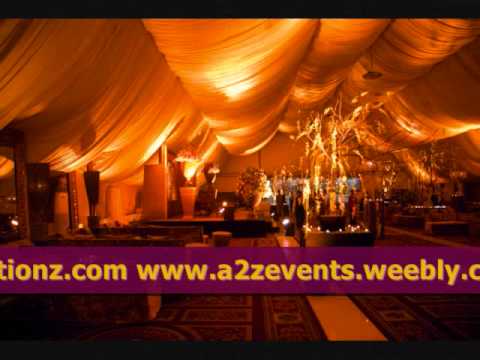 New Styles of Weddings Barat Walima Mehndi Setups By A2Z Events...