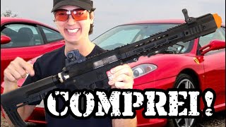 Comprei a FERRARI das AIRSOFTS! #SYSTEMA by Luiz Rider