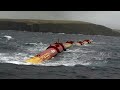 E.ON Pelamis machine in Orkney, April 2012
