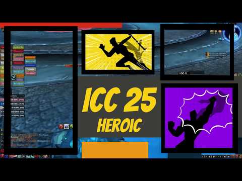 World Of Warcraft 🆕First Raid With New Guild ICC 25 HC 👍 SANCTUS🔮 DK PVE POV WOTLK 3.3.5