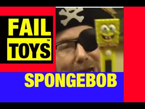 Funny Video- SpongeBob Squarepants, Fail Toy by Mike Mozart JeepersMedia Funny Channel on YouTube