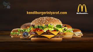 Mcdonalds Kendi Burgerini Yarat- Çocukların Sevdiği Reklamlar Çocuk Reklam Tv