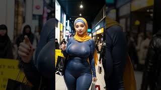 AI HIJAB JUMPSUIT #short #ai #artificialintelligence #lookbook #aiart #viral