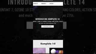 Komplete 14 is on the way! 🔥 @Native Instruments #komplete #maschine #producer