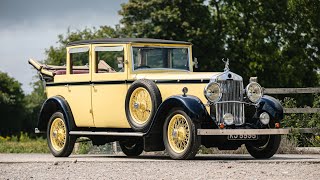 1929 Lanchester 30Hp Straight Eight Landaulette
