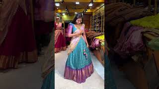 Cotton Zari Half Sarees Shop At .Trendytraditionaloutfits Whatsapp To 9677687737