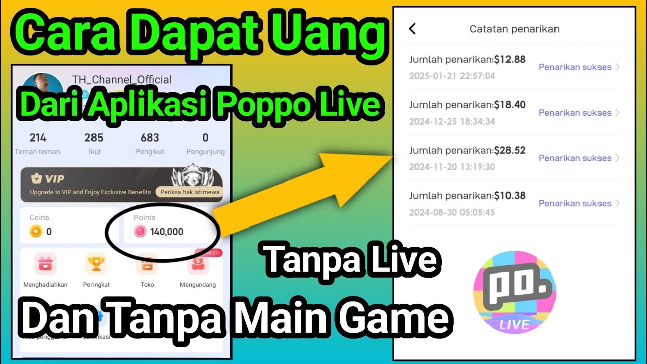 How to get money from Poppo live apk without live and without How to get money from Poppo live apk without live and without
