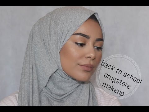 Back To School/College/Uni Easy Drugstore Makeup Look - YouTube
