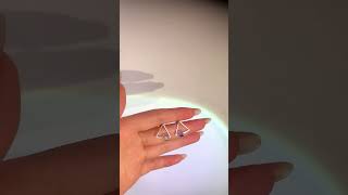 Such A Beautiful Triangle Shape Earrings