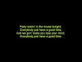 Youtube Thumbnail LMFAO - Party Rock Anthem (feat. Lauren Bennet & GoonRock) (ON SCREEN LYRICS)