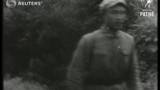 Armed Chinese Guard In Kaesong 1951