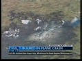 3 injured in plane crash