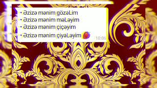 Əzizə Bacım Üçün. Ilk Şeirli Videom. Özüm Yazmışam. Yaxşı Ki Varsan Canım Mənim Canım Bacım