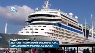 Dev Yolcu Gemisi Mehteran Takımıyla Karşılandı