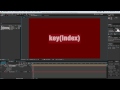 Quick Tip: key(index) after effects expression