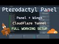 Installing Pterodactyl Panel and Wings Behind a Cloudflare Tunnel (FULL SETUP)