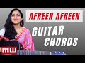 Afreen Afreen Guitar Lesson | Guitar Chords Lesson | Rahat Fateh Ali Khan | Musicwale