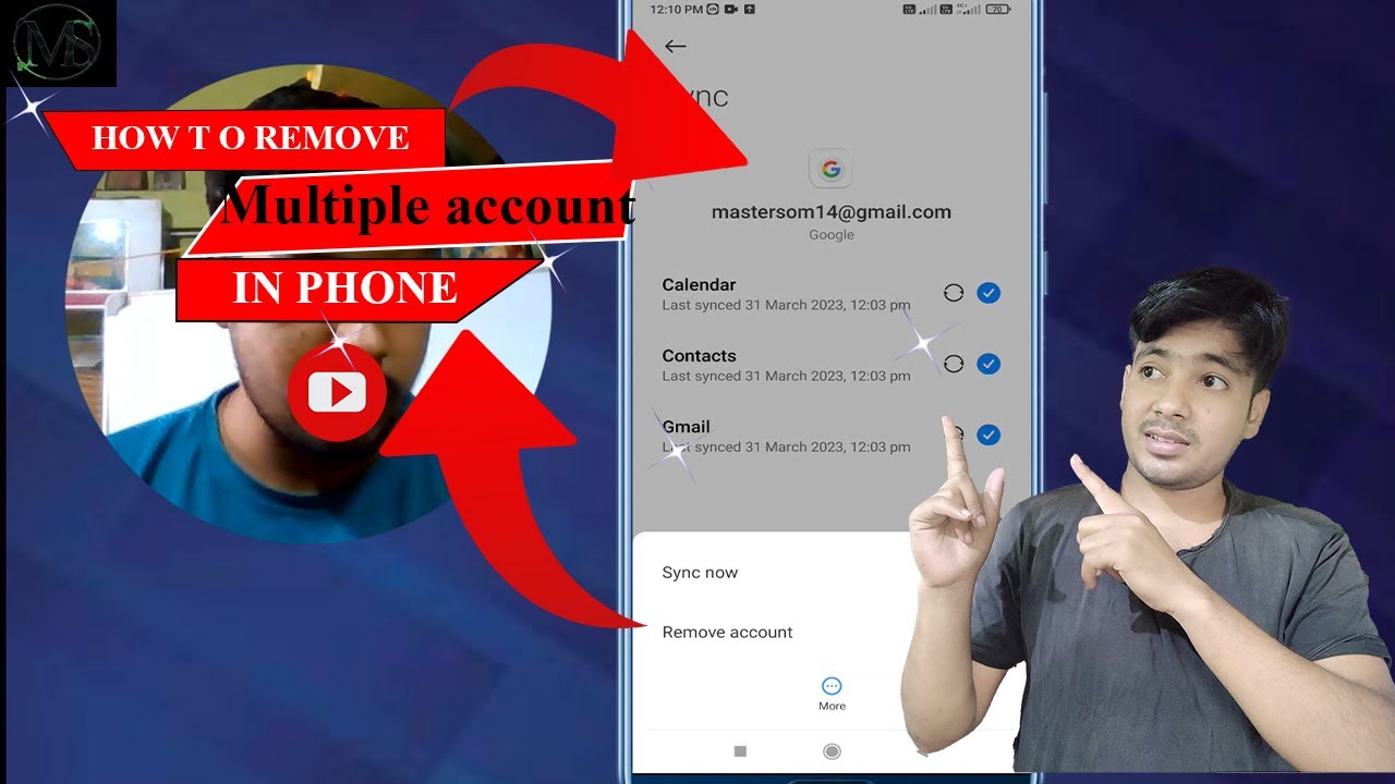 How to Remove Multiple or a perticular Gemail Account How to Remove Multiple or a perticular Gemail Account