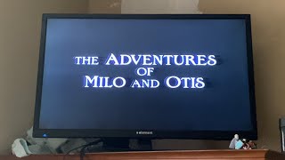 Opening To The Adventures Of Milo And Otis 1989 Vhs