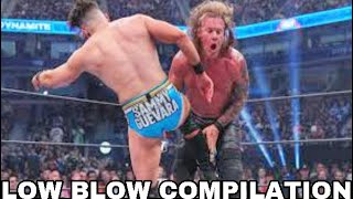 ▶️Aew Low Blow Compilation 2023◀️