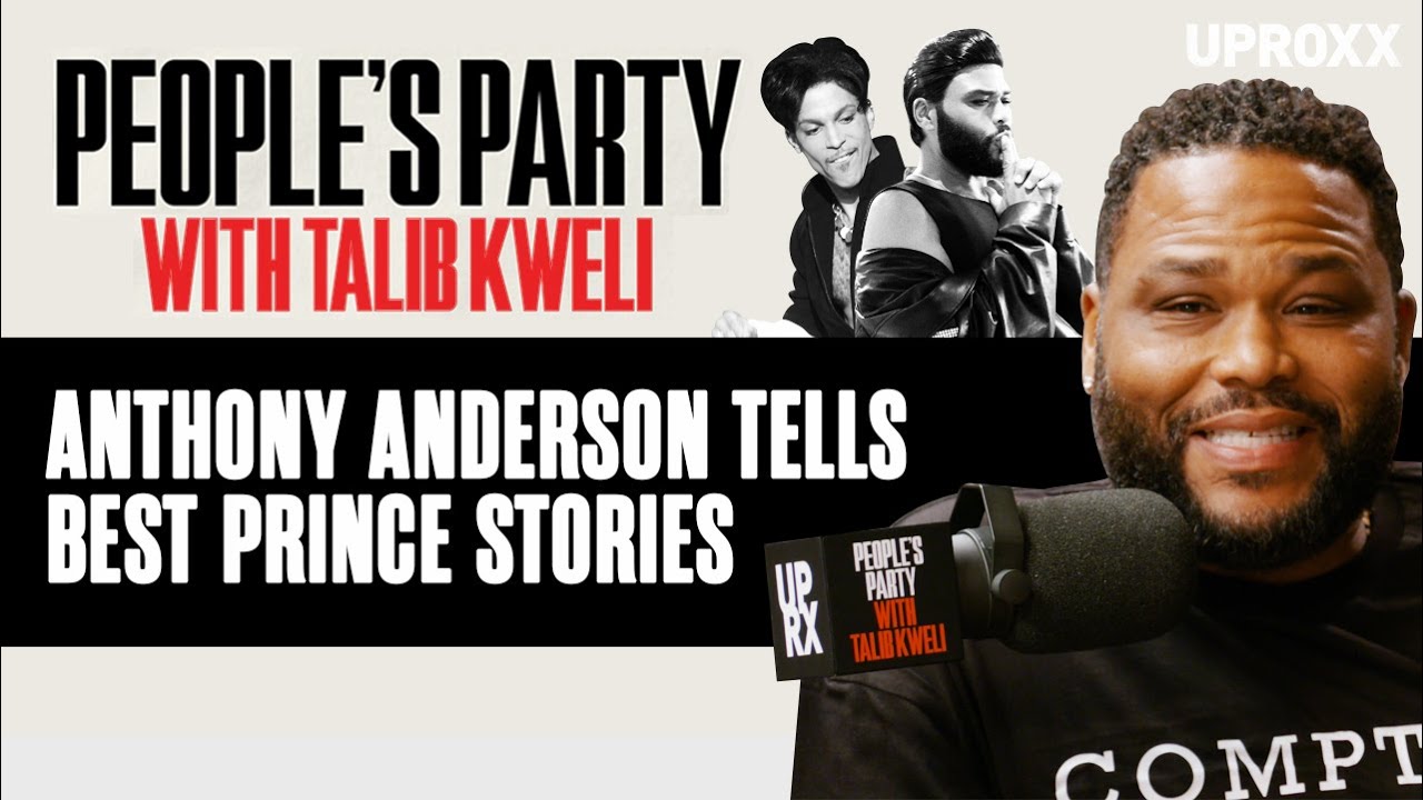 Anthony Anderson Talks Hanging Out With Prince, Tells His Best Prince Stories | People's Party Clip