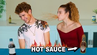 TRY NOT TO LAUGH CHALLENGE with GROSS FOOD