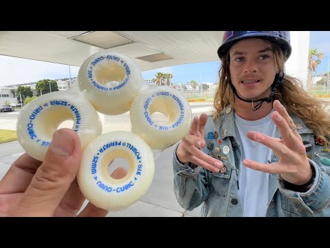 Andy Anderson’s Amazing New Skate Wheel The Nano Cubic !!! @NkaVidsSkateboarding