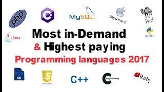 Top most In-Demand and Highest paying Programming Languages 2018 and their Uses Top most In-Demand and Highest paying Programming Languages 2018 and their Uses