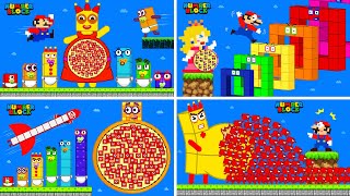 Mario And Pregnant Numberblocks Mix Level Up Maze All Episodes Season 31 Game Animation