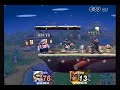 Brawl Minus Demonstration 1 Coney (Captain Falcon) vs Kreva (Wario)