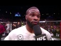 UFC 183: Tyron Woodley Octagon Interview