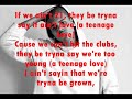 chris brown - young love(with lyrics)