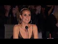 Sofie Dossi: Teen Balancer and Contortionist Shoots a Bow With Her Feet - America's Got Talent 2016