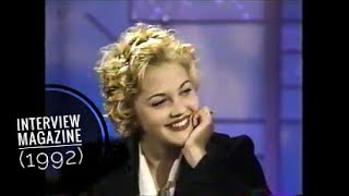 Drew Barrymore Interview Magazine 1992
