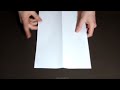 How to make a paper airplane (Tutorial) | The Glider