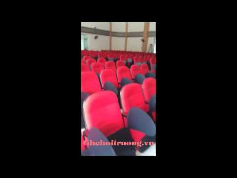 Công trình hội trường 300 ghế tại trung tâm TT-VH TP. Bến Tre - Ghehoitruong.vn