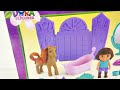 Dora the Explorer Pony Salon with Peppa Pig Play Doh Muddy Puddles Episode en Español